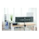 DURABLE Monitor Halterung SELECT PLUS für 1 Monitor silber