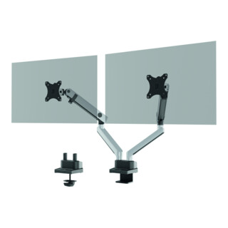 Durable Monitor Halterung SELECT PLUS mit Arm für 2 Monitore. Tischbefestigung