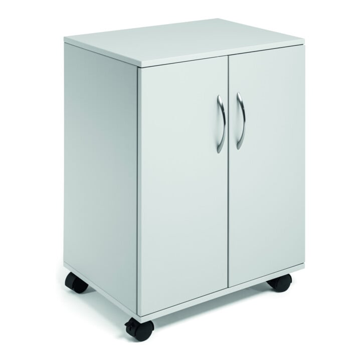 DURABLE Multifunktionswagen 74/53 geschlossen grau