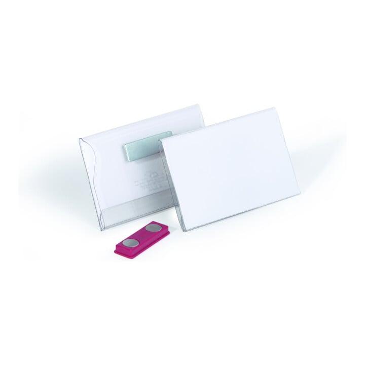 DURABLE Namensschild 54 x 90 mm mit Magnet 25 St.