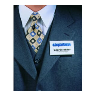 Durable Namensschild mit Magnet 54 x 90 mm