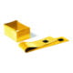 DURABLE Palettenfußbanderole 140 x 65 / 90 x 65 mm dunkelblau 50 St.