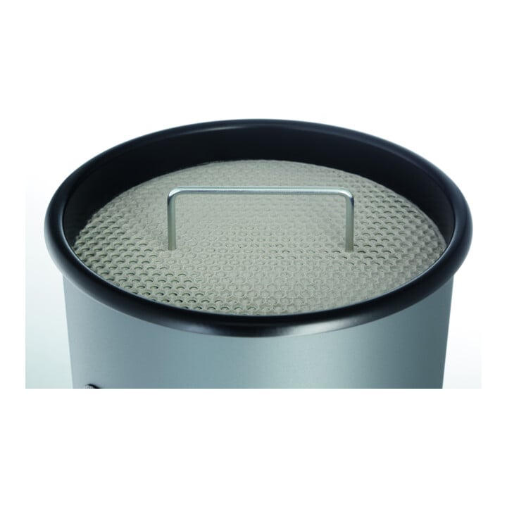 DURABLE Papierkorb Metall 17L rund mit Ascher 333058 anthrazit