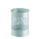 Durable Papierkorb Metall rund 15/P 165 mm, silber