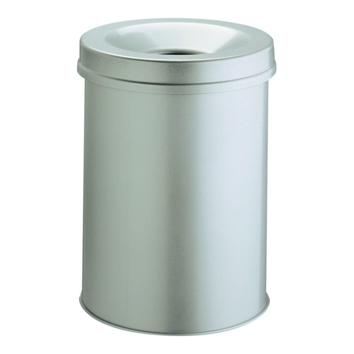 DURABLE Papierkorb SAFE 15L rund silber
