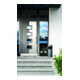 Durable Papierkorb safe mit Ascher Anthrazit 17l