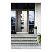 Durable Papierkorb safe mit Ascher Silber 17l-3