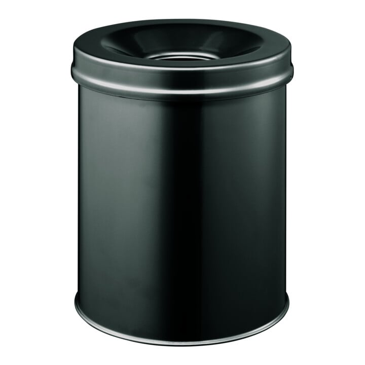 Durable Papierkorb safe rund Grau 15l