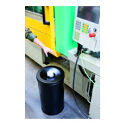 Durable Papierkorb safe rund Schwarz 60l