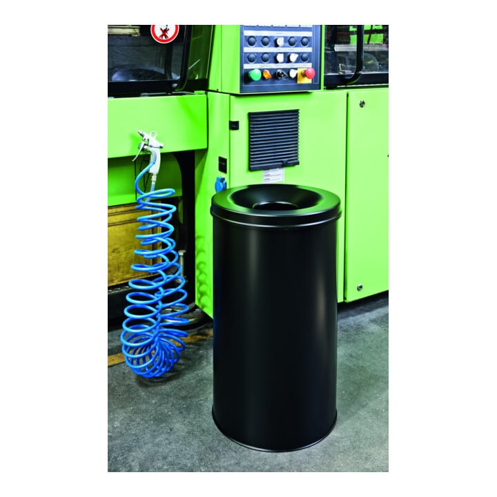 DURABLE Papierkorb SAFE 60L rund schwarz