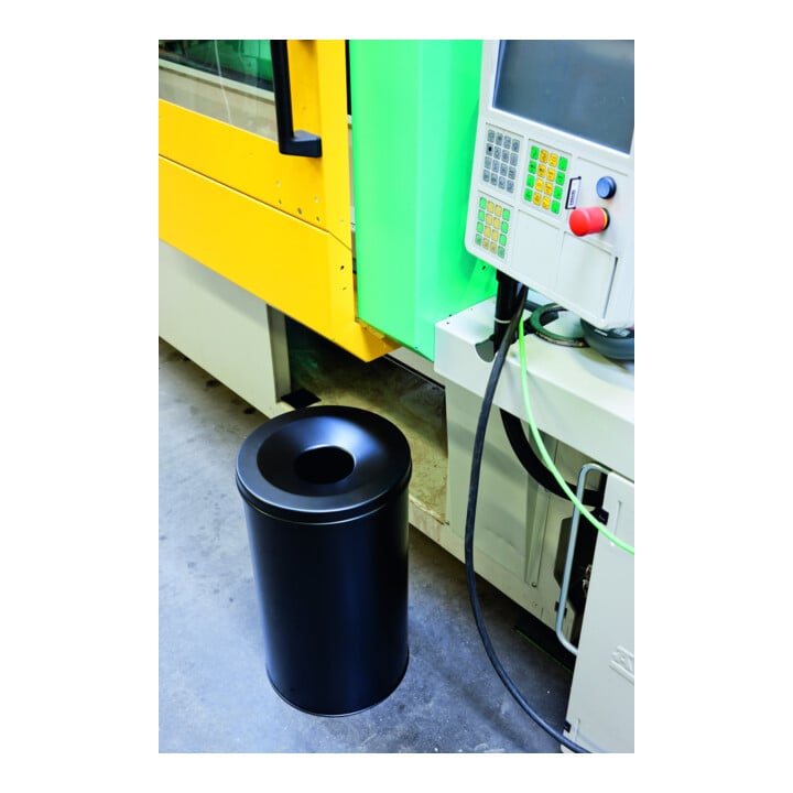 DURABLE Papierkorb SAFE 60L rund schwarz