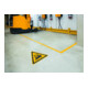 DURABLE Autocollant d’avertissement Avertissement engins de manutention 430 x 430 mm