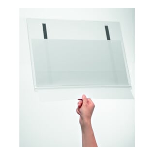 DURABLE Plakattasche A3 wasserdicht magnetisch 5 St.