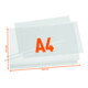Durable Plakattasche wasserdicht A4 Kabelbinder