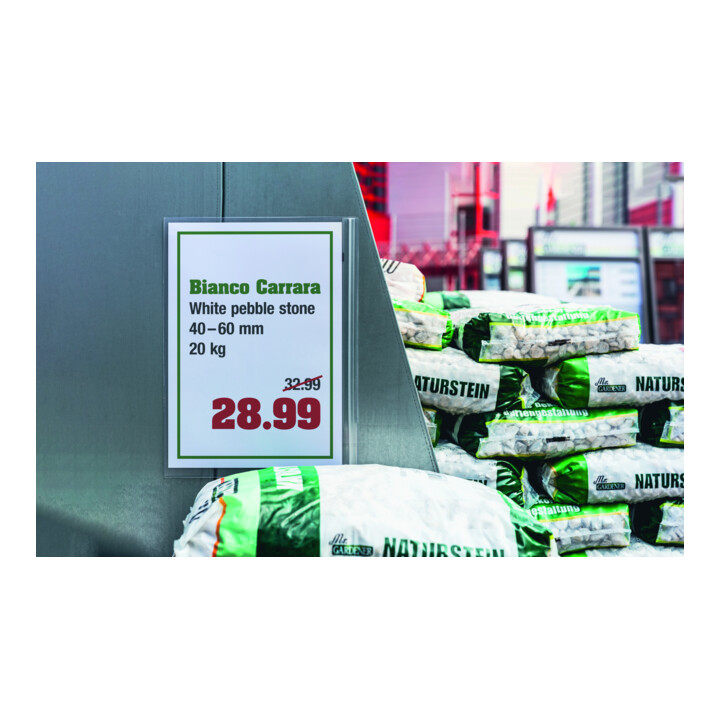 Durable Plakattasche wasserdicht A4 Kabelbinder