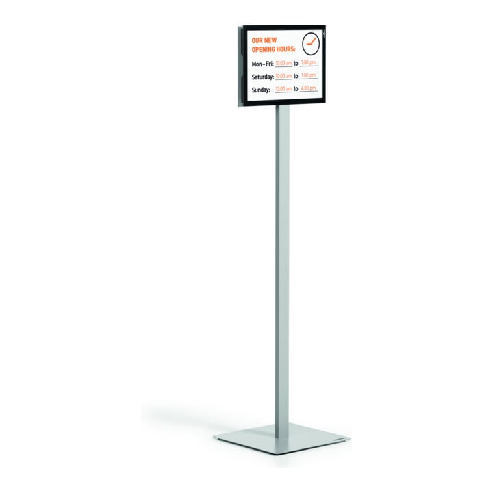 Durable Porte-affiches sur pied A4 501257 anthracite/gris