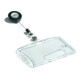 Durable Porte-badge avec clip pour 2 cartes, 25 pièces 801319