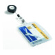 Durable Porte-badge avec jojo 10 pièces pour 1 carte