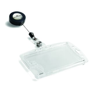 DURABLE Porte-badge avec jojo, 2 cartes, 10 pièces