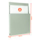 Durable Porte-documents INFO BOX A4 autocollant gris 507210