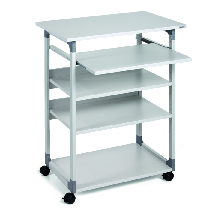 DURABLE Poste de travail PC SYSTEM 75 VH gris
