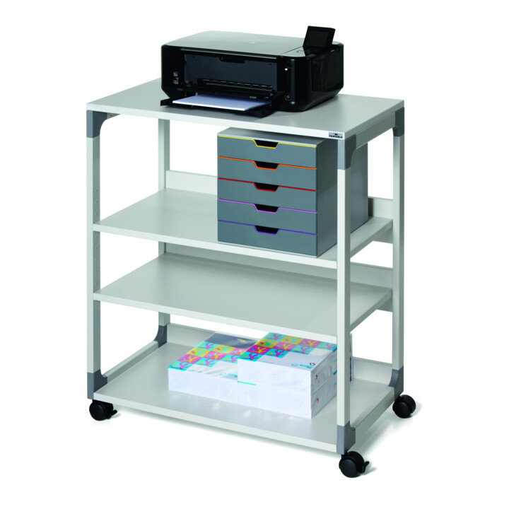 DURABLE Poste de travail PC SYSTEM 75 VH gris