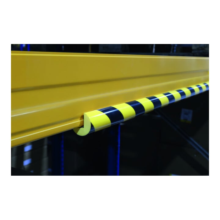 Durable Profil de protection d’angle C25R magnétique 5 pièces Jaune/Noir