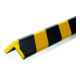 Durable Profil de protection d'angle C35 magnétique Jaune/Noir 5 pièces