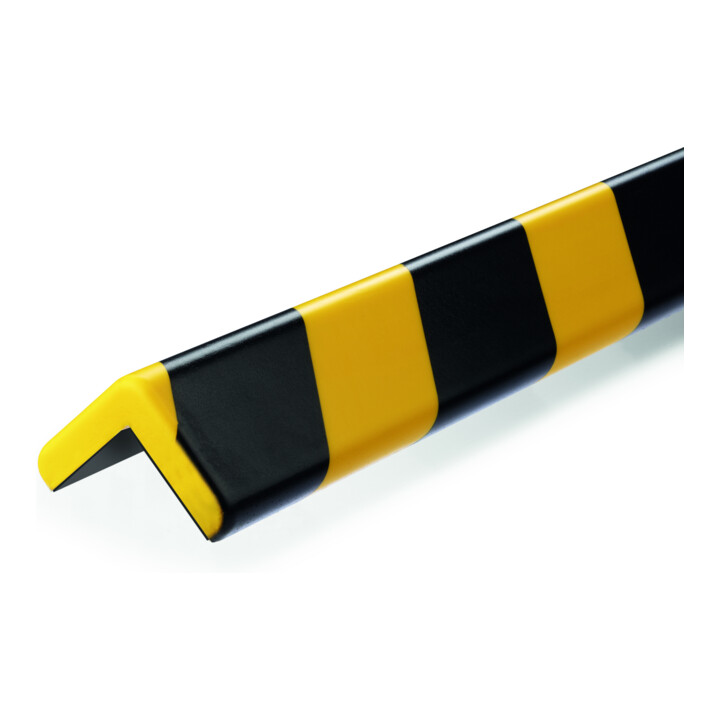 Durable Profil de protection d'angle C35 magnétique Jaune/Noir 5 pièces