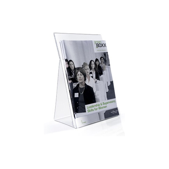 DURABLE Prospektspender 859419 21x30cm für DIN A4 L-Form glasklar