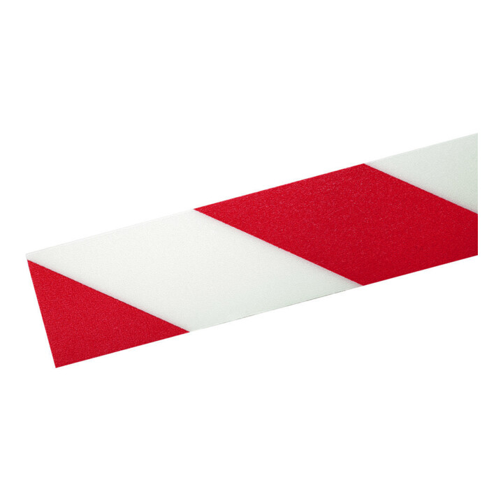 Durable Ruban de marquage au sol Duraline 2 couleurs I50 mm x L30 m rouge/blanc