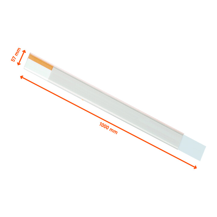 Durable Scannerschienen 1000 x 57 mm selbstklebend 25 Stk.