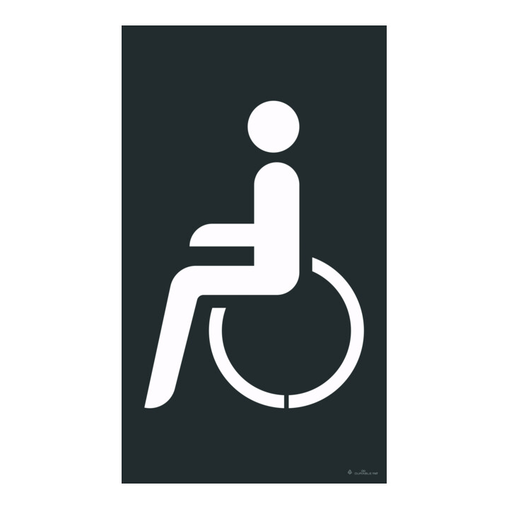 DURABLE Schablonenset 6 Motive Parkplatzmarkierung