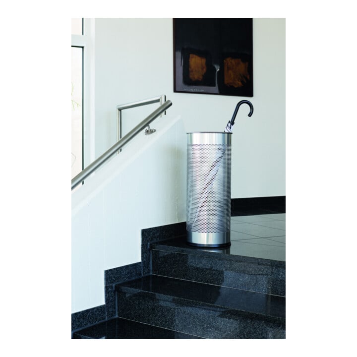 DURABLE Schirmständer 28,5L rund silber