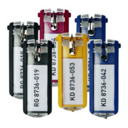 Durable Schlüsselanhänger KEY CLIP Farbig sortiert