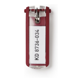 Durable Schlüsselanhänger KEY CLIP Rot
