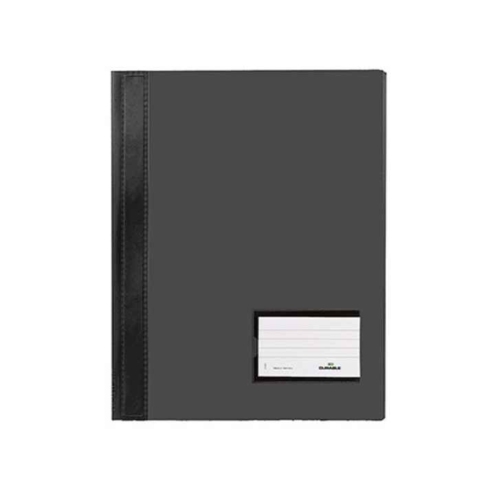 DURABLE Schnellhefter DURALUX 268001 DIN A4 Hartfolie schwarz