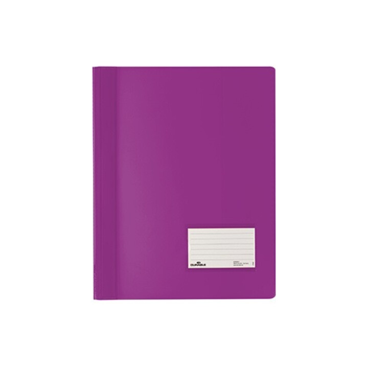 DURABLE Schnellhefter DURALUX 268012 DIN A4 Hartfolie lila