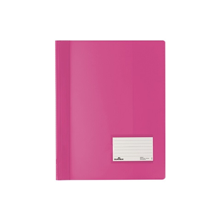 DURABLE Schnellhefter DURALUX 268034 DIN A4 Hartfolie dunkelrosa