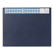 DURABLE Schreibunterlage 720407 520x650mm Jahreskalender dunkelblau
