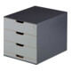DURABLE Schubladenbox COFFEE POINT 338558 4Schubladen gr +Sortierbox-1