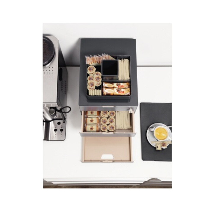 DURABLE Schubladenbox COFFEE POINT 338558 4Schubladen gr +Sortierbox