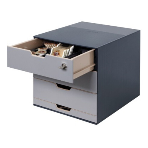 DURABLE Schubladenbox COFFEE POINT 338558 4Schubladen gr +Sortierbox