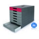 DURABLE Schubladenbox IDEALBOX Pro 7 rot Blauer Engel