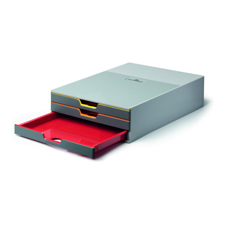 DURABLE Schubladenbox VARICOLOR® 3 mehrfarbig