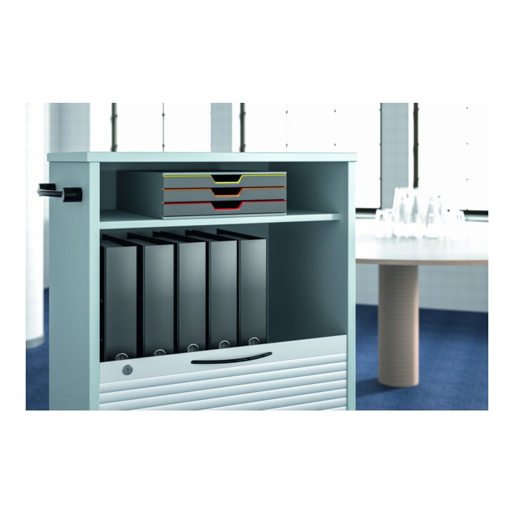 DURABLE Schubladenbox VARICOLOR® 3 mehrfarbig