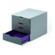 DURABLE Schubladenbox VARICOLOR® 4 SAFE mehrfarbig