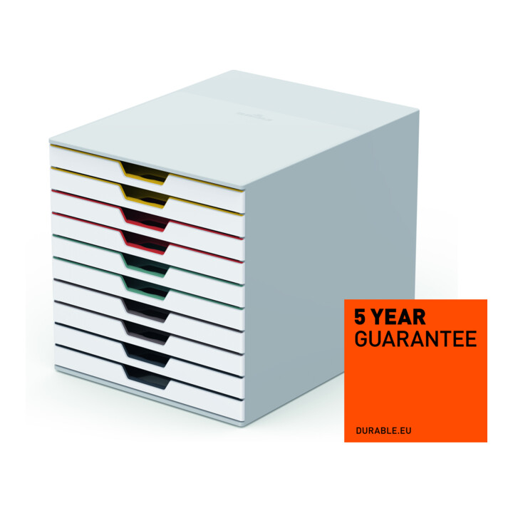 DURABLE Schubladenbox VARICOLOR® MIX 10 mehrfarbig