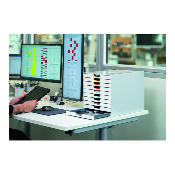 DURABLE Schubladenbox VARICOLOR® MIX 10 mehrfarbig