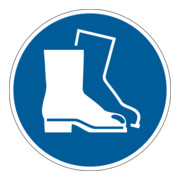 Durable Sicherheitskennzeichen ''Fußschutz benutzen''